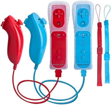 وحدة تحكم وي، مجموعة من 2 جهاز تحكم وي مع نونشوك