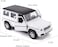 نموذج سيارة بنز G63 بمقياس 1:36 للأطفال، لعبة سيارات من سبيكة السحب للخلف G Wagon للأطفال الصغار هدية للأولاد والبنات (أبيض)
