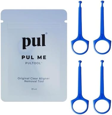 Clear Aligner Removal Tool For Invisalign By Pultool - Smile Direct Club Removal Tool - Invisible Aligner Remover - Aligner Remover - Retainer Remover - Invisalign Tool - Invisalign - 4 Pack
