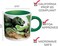 نقابة الفلاسفة العاطلين عن العمل للجنسين Upg Dinosaurier Kaffeebecher، أخضر/أبيض، عبوة واحدة من المملكة المتحدة