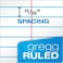Tops Spiral Steno Books, 6" X 9", Gregg Rule White Paper, Assorted Covers, 80 Sheets Per Book/4 Books Per Pack (80220)