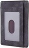 Travelambo Front Pocket Minimalist Leather Slim Wallet Rfid Blocking Medium Size