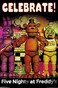 Trends International Five Nights At Freddy's - Celebrate Wall Poster, 14.725" X 22.375", Premium Unframed Version