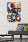 ملصق حائط My Hero Academia-Faces، مقاس 22.375 بوصة × 34 بوصة، نسخة غير مؤطرة