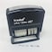 Trodat Economy 12-Message Stamp, Dater, Self-Inking, 3/8 X 2 Inches, Black (E4817)