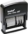 Trodat Economy 12-Message Stamp, Dater, Self-Inking, 3/8 X 2 Inches, Black (E4817)