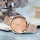 Trumirr Ersatz Fr Garmin Vivoactive 5/Vivomove Trend/Vivomove Sport/Venu Sq 2 حزام يد موسيقي، شبكة Gewebte Edelstahl حزام ذراع معدني Uhrenarmband Ersatzband Fr Garmin Vivomove Sport/Venu 2 Plus 43 مم