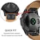 بديل Trumirr لحزام ساعة Fenix ​​5/5 Plus، سوار ساعة سريع الفك 22 مم سهل التركيب من جلد البقر الأصلي، سوار رياضي للعمل لـ Garmin Fenix ​​5/5 Plus/Forerunner 935/945