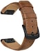 Trumirr Band For Fenix 7S Pro Sapphire Solar / 6S Pro / 5S Plus Smart Watch, 20mm Quick Fit Watchband Genuine Cowhide Leather Strap For Garmin Fenix 7S 6S 5S / Epix Pro 42mm / Approach S70 42mm
