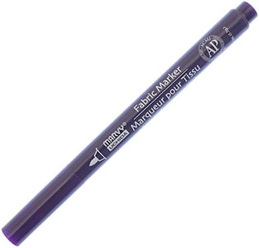 Uchida Marvy Fine Point Fabric Marker Art Supplies, Dark Violet