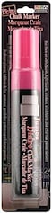 Uchida 481-C-F9 Marvy Jumbo Broad Point Tip Bistro Chalk Marker, Fluorescent Pink