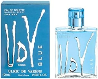 Ulric De Varens Blue Men's Eau De Toilette, 100ml