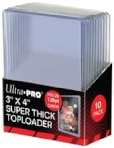 Ultra Pro Toploader - 3"X4" 120Pt. (10 قيراط)