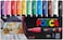 Uni 12 Posca Paint Markers, 1M Extra Fine Posca Markers With Extra Fine Tips, Posca Marker Set Of Acrylic Paint Pens, Posca Pens For Art Supplies, Fabric Paint, Fabric Markers, Paint Pen, Art Markers