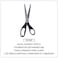 Universal 92008 Stainless Steel Office Scissors, 7" Long, St