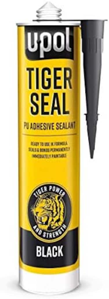 منتجات U-Pol 0727 لاصق/مانع تسرب ختم النمر الأسود - خرطوشة 310 مل