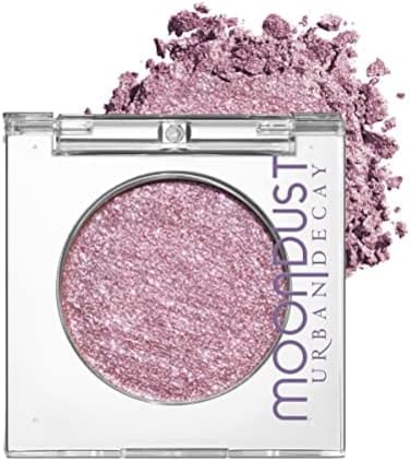 ظلال عيون مفردة جليتر مون داست 24/7 (جليتر روك - بريق وردي متعدد الأبعاد)، لمعان عيون لامع قابل للبناء، لمسة نهائية لامعة تدوم طويلاً، طبقة علوية عاكسة لظلال العيون - 0.06 أونصة