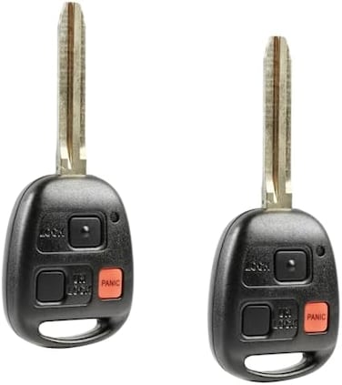 Key Fob Fits 2010 2011 2012 2013 2014 Toyota Fj Cruiser Keyless Entry Remote (Hyq12Bbt G-Chip), Set Of 2