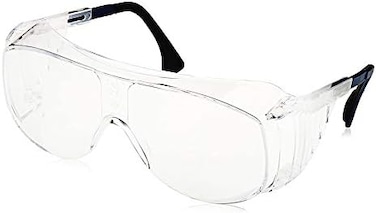 Uvex Ultra-Spec 2001 Otg (Over-The Glass) Visitor Specs Safety Glasses With Clear UVextreme Anti-Fog Lens (S0112C)