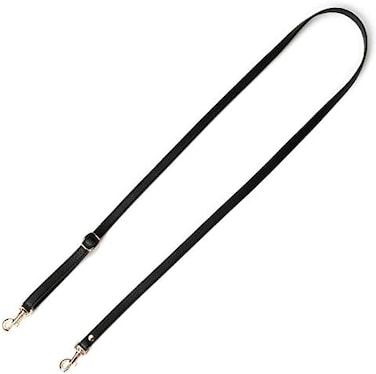 استبدال الأشرطة الجلدية الأصلية القابلة للتعديل من Vanenjoy - العرض 1/2 بوصة، الطول 25 بوصة - 51 بوصة (أبازيم سوداء وذهبية)