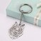 Stainless Steel Hollow Out Animal Keychain Backpack Car Purse Keys Accessories Purse Charm Key Ring For Men And Women