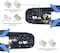 Vce Rj45 Rj11/Rj12 Rj22 إيثرنت أداة تجعيد المكشكش القاطع المتعرية الكل في واحد أداة متعددة للهاتف الشبكة Cat3 Cat5 Cat5E Cat6 Cat6A وحدات موصل كابلات التوصيل