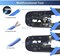 Vce Rj45 Rj11/Rj12 Rj22 إيثرنت أداة تجعيد المكشكش القاطع المتعرية الكل في واحد أداة متعددة للهاتف الشبكة Cat3 Cat5 Cat5E Cat6 Cat6A وحدات موصل كابلات التوصيل