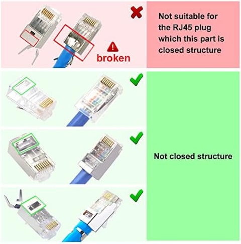 Vce Rj45 Rj11/Rj12 Rj22 إيثرنت أداة تجعيد المكشكش القاطع المتعرية الكل في واحد أداة متعددة للهاتف الشبكة Cat3 Cat5 Cat5E Cat6 Cat6A وحدات موصل كابلات التوصيل