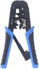 Vce Rj45 Rj11/Rj12 Rj22 Ethernet Crimp Tool Crimper Cutter Stripper All-In-One Multi-Tool For Network Telephone Cat3 Cat5 Cat5E Cat6 Cat6A Modular Connector Plug Cables