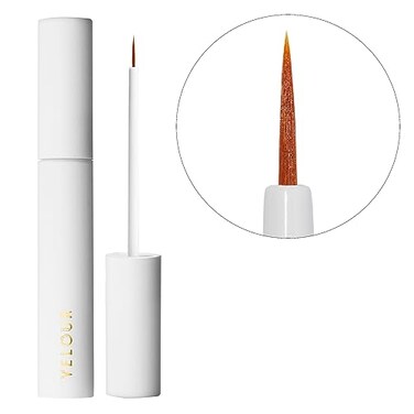 Eyelash Glue White - Strong Hold, Clear, Latex-Free, Brush Lash Applicator. Best Hypoallergenic Adhesive For Strip Eyelash Extension, False Eyelashes, Mink