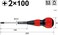 Vessel 220 Ball Grip 2X100 (Jis) 200mm Long 2 Screwdriver