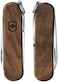 Victorinox Classic SD Swiss Army Knife, Compact 7 Function Swiss Made Pocket Knife With Small Blade, Screwdriver And Key Ring - Walnut