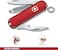 Victorinox Swiss Army Rally Pocket Knife, Red