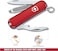 Victorinox Swiss Army Rally Pocket Knife, Red