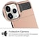 Case For iPhone 11 Pro Max Case Wallet Credit Card Holder Slot Sliding Door Hidden Pocket Dual Layer Hybrid Bumper Armor Protective Hard Shell Back Cover For iPhone 11 Pro Max 6.5 Rose Gold