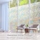 Volcanics Window Privacy Film Static Clings Vinyl 3D Decals, Stickers Rainbow Film For Glass Door Heat Control Anti UV 17.5 X 78.7 Inches