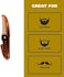 Wahl Model 3326 Beard &amp; Moustache Folding Comb For Men's Grooming - Handcrafted &amp; Hand Cut With Cellulose Acetate - Smooth, Rounded Tapered Teeth