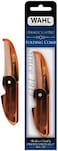 Wahl Model 3326 Beard &amp; Moustache Folding Comb For Men's Grooming - Handcrafted &amp; Hand Cut With Cellulose Acetate - Smooth, Rounded Tapered Teeth