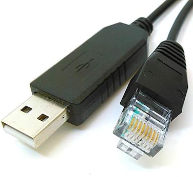 كابل تحكم Rj45 لـ Skywatcher وOrion Mount، لـ Heq5 Pro، Azeq5، Azeq6، Eq6-R، Eq6-R Pro وOrion Sirius Mount، كابل وحدة تحكم USB Eqmod لـ Skywatcher Goto Mount (6 أقدام / 1.8 متر)