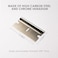 Razor Blades Utility: Single Edge Razor Blades 100 Pack, Razor Blade Scraper Refills, Steel Box Cutter Blades Usa-Made, Safety Straight Edge Razor Blades, Paint Scraper Razor Blades