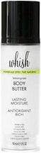 Whish Lemongrass Body Butter - Shea Butter Cream With Aloe, Skin Moisturizer, Hydrating Cream, Natural And Organic Skin Care, 5 Oz