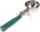 Winco Icd-12 No.12 Ice Cream Disher With Plastic Handle, Stainless, Green, Stainess Steel, Size 12, 3 1/4 Oz Capacity