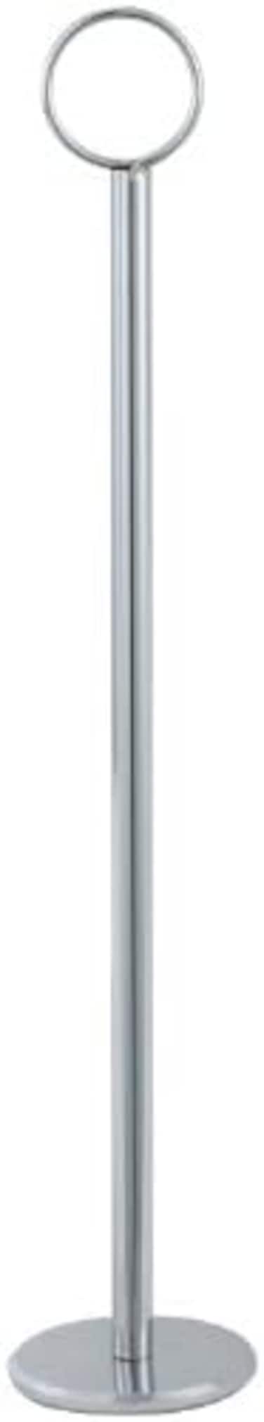 Winco Table Number Holder, 18-Inch, Stainless Steel
