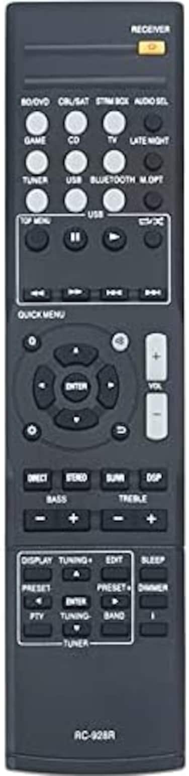 جهاز تحكم عن بعد بديل Rc-928R مناسب لجهاز استقبال Onkyo Av Ht-S3800 Ht-S3900 Htp-395 Ht-R395 Ht-R397 Tx-Sr353 Tx-Sr373 Tx-Sr383