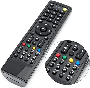 New Universal Remote Control Fit For Hannspree Tv Hsg1113 Hsg1139 Hsg1116 Hsg1076 Sj28Dmbb Hsg1142 Hsg1117 Hsg1074