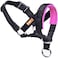 Dog Head Collar, Fabric Padded Head Collar For Dogs To Prevent Pulling, Adjustable Dog Head Harness (M, Pink)