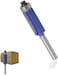 Wolfride 4Pcs Flush Trim Router Bit Set 1/4 Inch Shank Top Bearing Flush Trim Router Bit