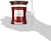 Woodwick Medium Candle-Cinnamon Chai, Red
