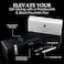 Wordsworth &amp; Black Fountain Pen Set, Medium Nib, Includes 6 Ink Cartridges And Ink Refill Converter, Gift Case, Journaling, Calligraphy, Smooth Writing Pens [White Gold], Perfect For Men And Women