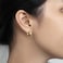 Wowshow Mini Small Chunky Thick Gold Hoop Earrings For Women